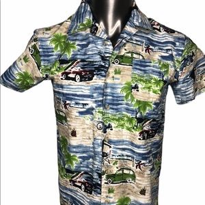 Crewcuts men’s all over print Hawaiian shirt